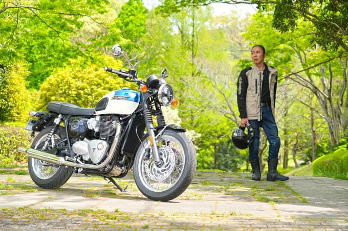 【トライアンフ ボンネビル T120 試乗記】これぞ“ボンネビルの完成形” 現代技術で磨かれた正統トラディショナル07写真
