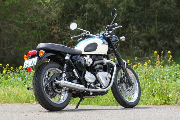 【トライアンフ ボンネビル T120 試乗記】これぞ“ボンネビルの完成形” 現代技術で磨かれた正統トラディショナル10写真