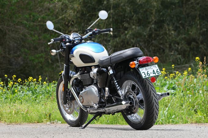 【トライアンフ ボンネビル T120 試乗記】これぞ“ボンネビルの完成形” 現代技術で磨かれた正統トラディショナル11画像