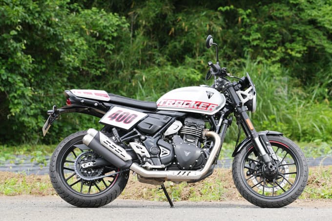 【トライアンフ トラッカー400 試乗記】自由に、軽快に、そしてちょっとワイルドに！02画像