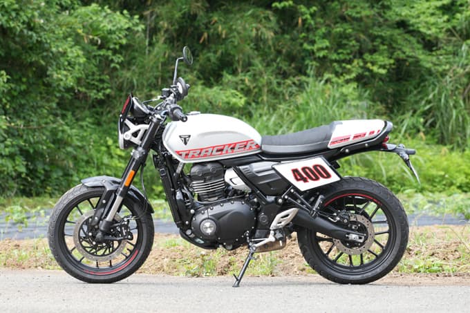【トライアンフ トラッカー400 試乗記】自由に、軽快に、そしてちょっとワイルドに！03画像