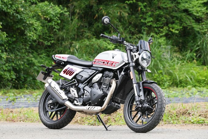 【トライアンフ トラッカー400 試乗記】自由に、軽快に、そしてちょっとワイルドに！04画像