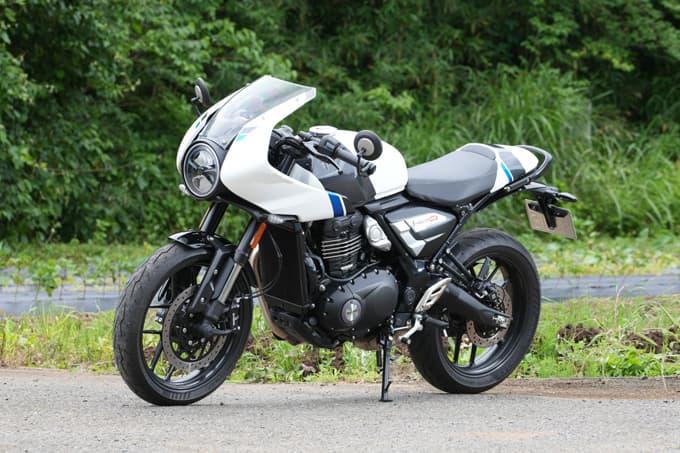 【トライアンフ スラクストン400 試乗記】見た目だけで終わらない。これにてシングルスポーツの新章開幕。07写真