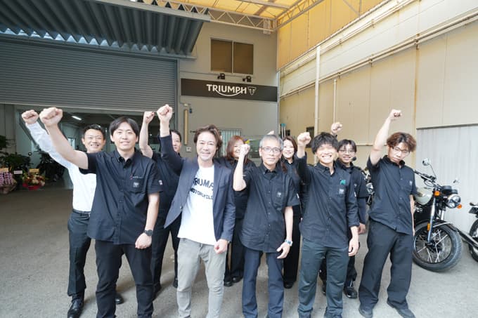 大阪はもちろん奈良や和歌山のライダーにも朗報「トライアンフ大阪東 開設準備室」がオープン!! 14画像